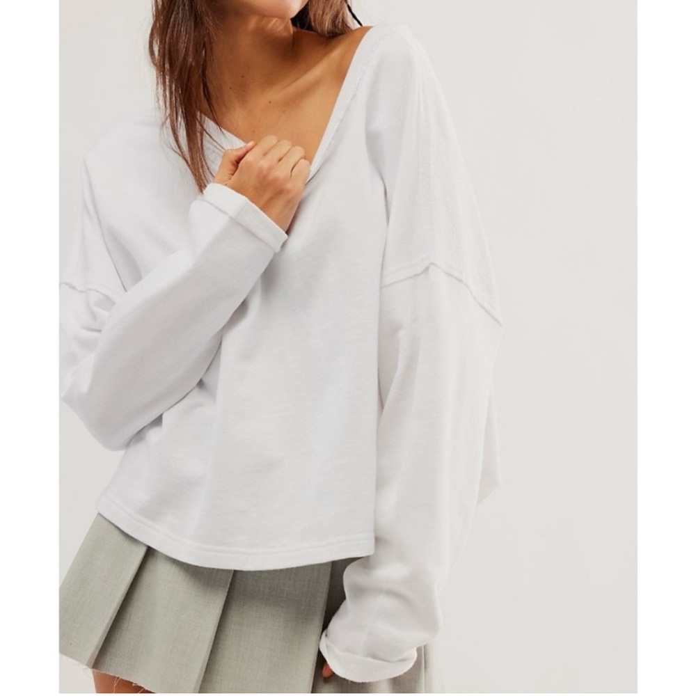 NWT Free People See You Tonight Pullover - Picture 2 of 9